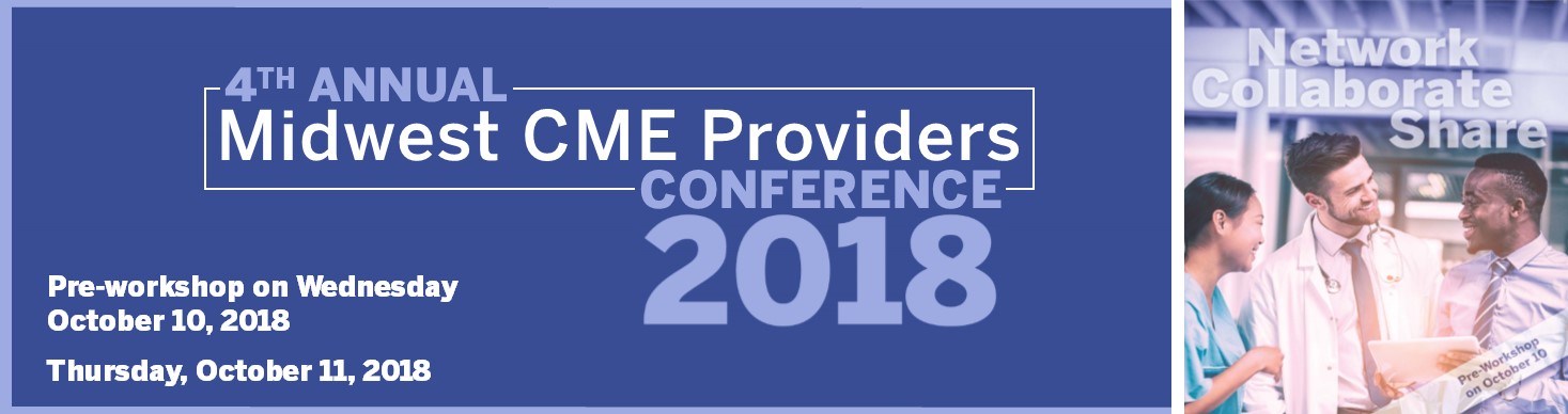 Midwest CME Providers Conference 2018 Banner